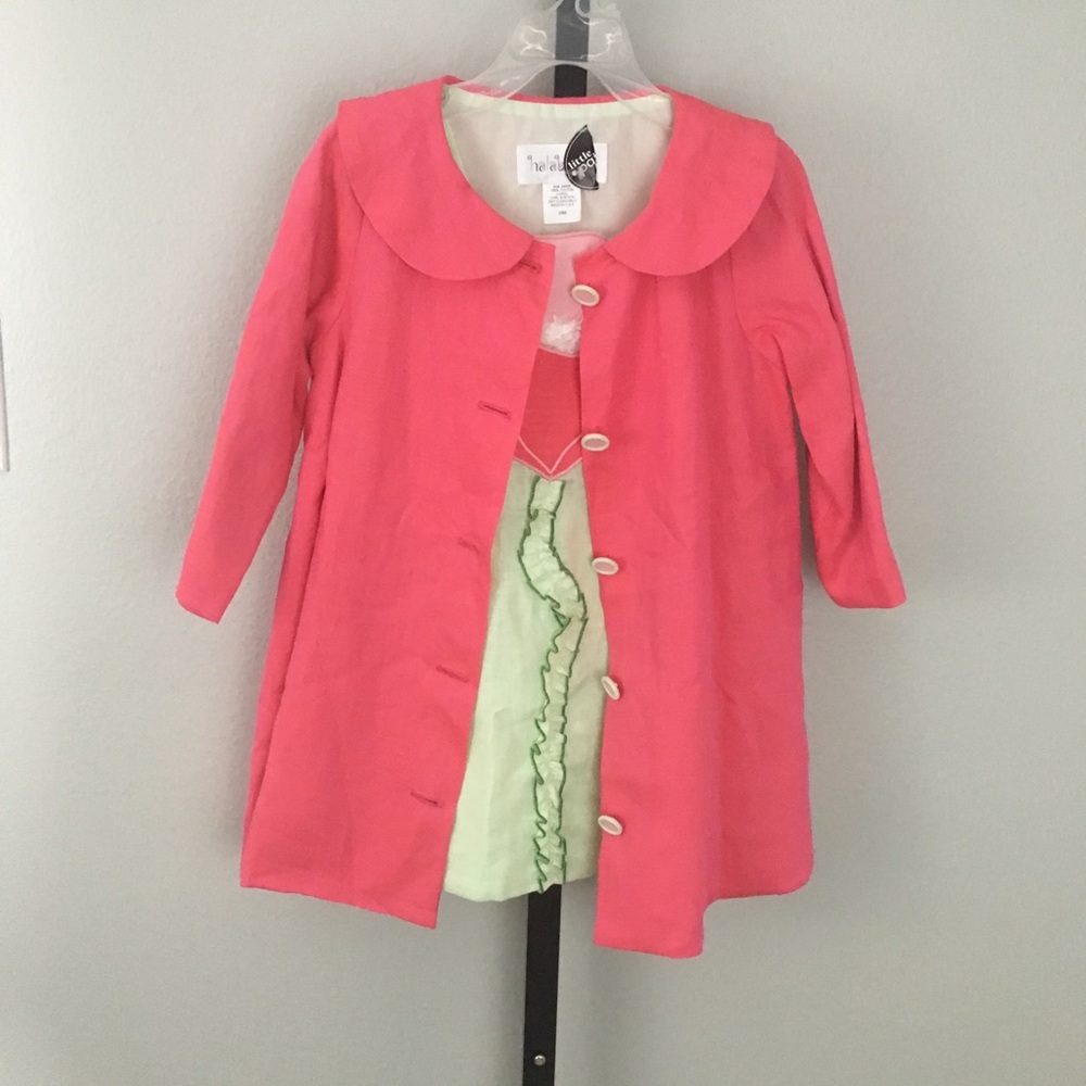 Halabaloo Girls Dress & Coat